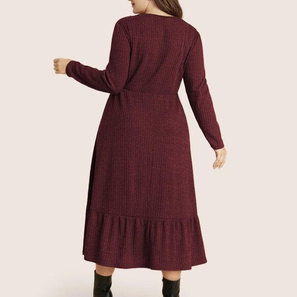 NWT BloomChic “TASIA”  1x PLUM only 10 brown only - Picture 3 of 5